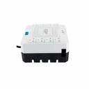 Estabilizador voltaje con supresor de picos 1800VA/1000W, 8 tomas R-AVR1808I