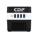Estabilizador voltaje con supresor de picos 220Vac 600VA, 4 tomas 4 USB RU-AVR604I