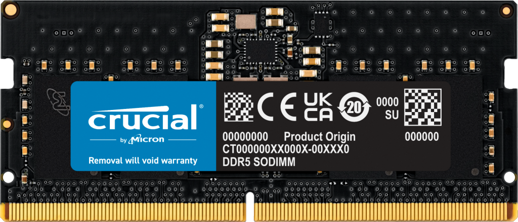 DDR5 8GB 4800 CRUCIAL para portatil CT8G48C40S5