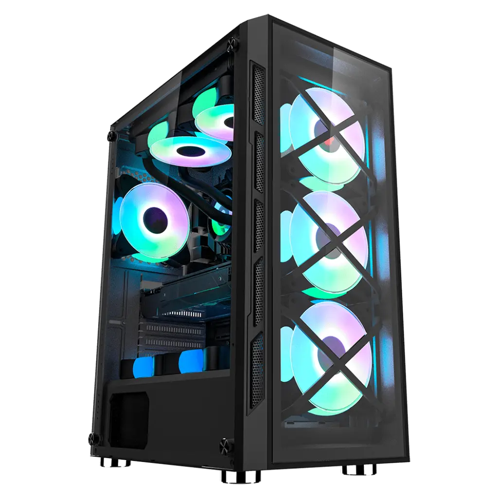 Cases Gaming CheckPoint CP-700 RGB FANS Included