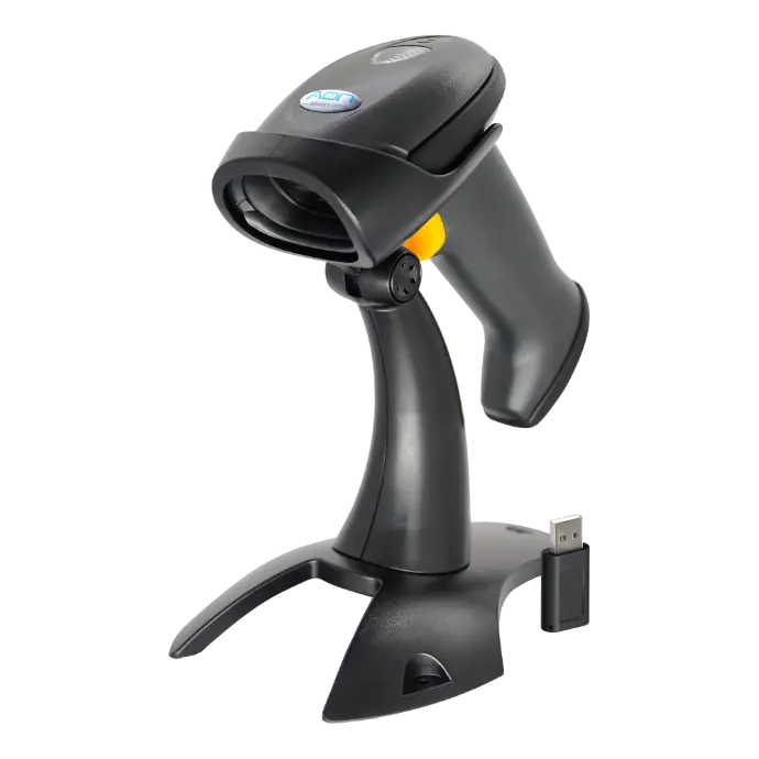HS-250 2D Wired Scanner  Wired Hand Scanner with stand