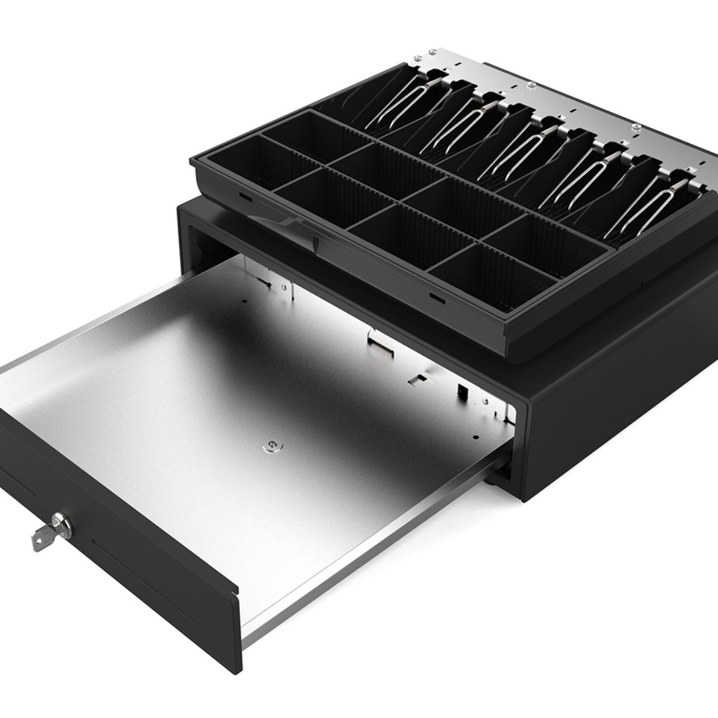 CDK-58 Cash Drawer, 5 bill 8 coin, black