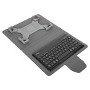 Funda Universal Pro-Tek con teclado Bluetooth para Tablet de 9 a 11" Negro THZ861ES-51