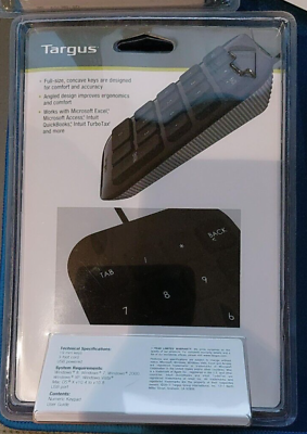 Teclado numerico USB AKP10US-62BL