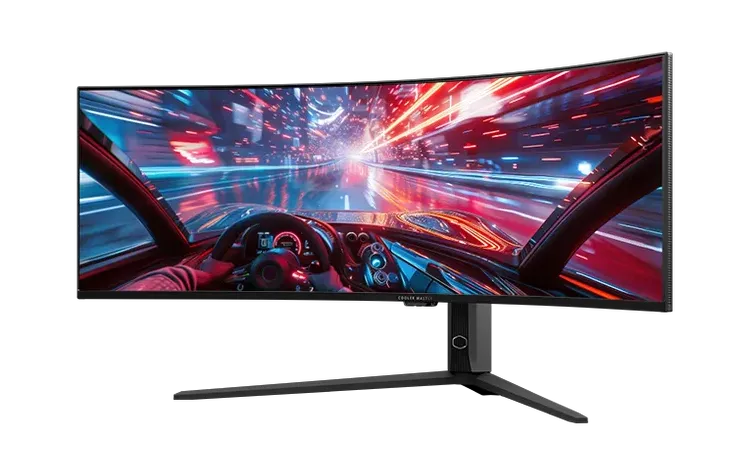 Monitor Curvo 57'' 4K Cooler Master DUHD 120Hz 1000R MiniLED  con parlante CMI-GP57ZS-US 