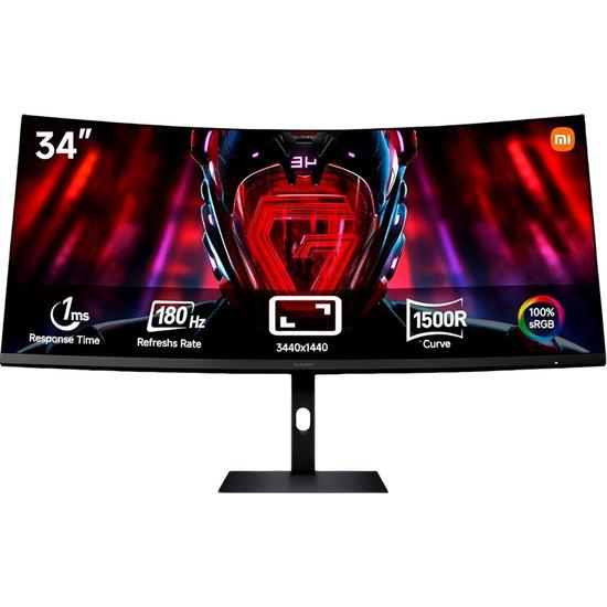 Monitor Gaming Xiaomi 34" 34WQI 2K Curvo IPS 180Hz 1ms ELA5456US