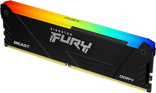 [KF432C16BB12A/16] DDR4 3200MT 16GB DIMM Fury Beast RGB Negra