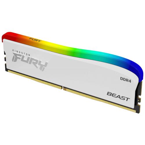 [KF436C18BWA/16] DDR4 3600MT 16GB DIMM Fury Beast RGB Blanca