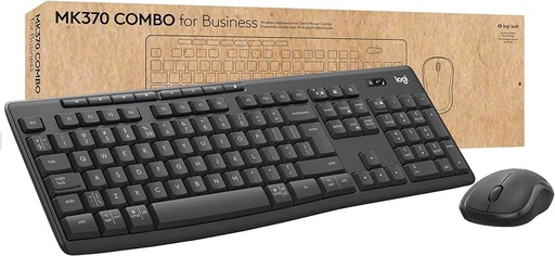 [920-012063] Kit Logitech MK370 Combo for Business Wireless KB + Silent Mouse Spanish (920-012063)