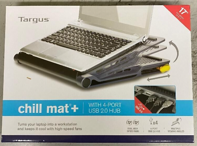 [AWE81US-54] Chill Mat 4-Port Hub BlueBerry  AWE81US-54 (Base refrigerante con puerto USB) 