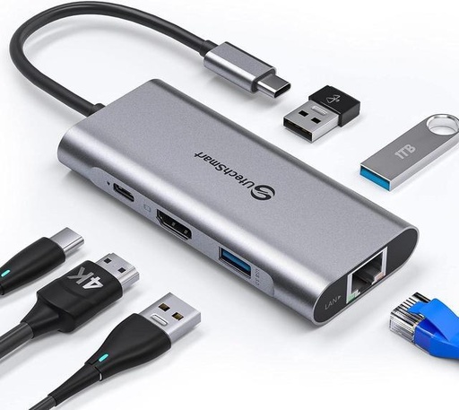 [ACH226BT-91] Adaptador USB-C a 4 puertos USB 3.0 ACH226BT-91