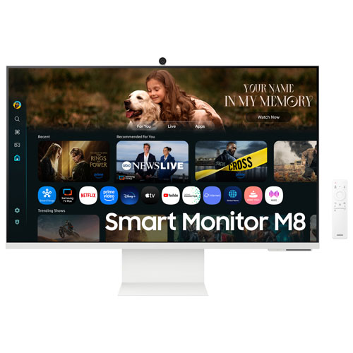 [LS32FM801UNXZA] Monitor Smart Samsung 32" M8 M80F 4K Vision AI LS32FM801UNXZA